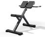 Banc d'hyperextension réglable pour la maison avec dossier confortable