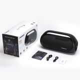 Haut-parleur Bluetooth portable - Haut-parleur de fête - 60W - Bluetooth 5.3 - Étanche IPX6 - Commande par application - Jusqu'à 15 heures d'autonomie - Noir