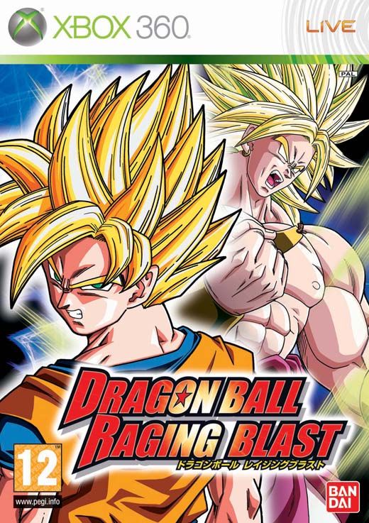 Bandai Dragon Ball Z Raging Blast Xbox 360