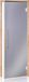 Saunatür Benelux Magnet – Korrelhout/Glas grijs – 80 x 200 cm