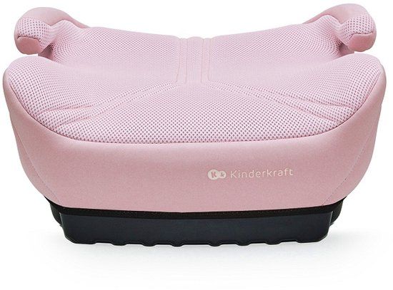 Kinderkraft I-BOOST 2 PRO i-Size - Zitverhoger - ISOFIX - Autostoel Booster - 125-150 cm 22-36 kg – 6-12 Jaar – R129 Goedgekeurd – Roze