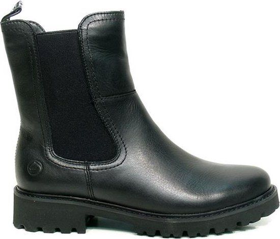 Remonte Dames Enkellaarzen - zwart - maat 39 - Leer