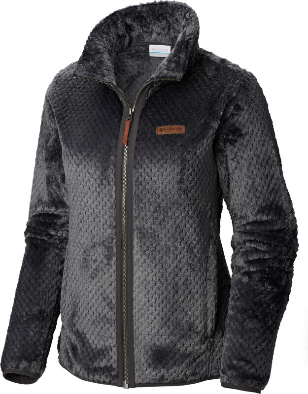 Columbia Fire Side II Sherpa Jas met Doorlopende Rits Dames, shark M 2020 Fleece jassen