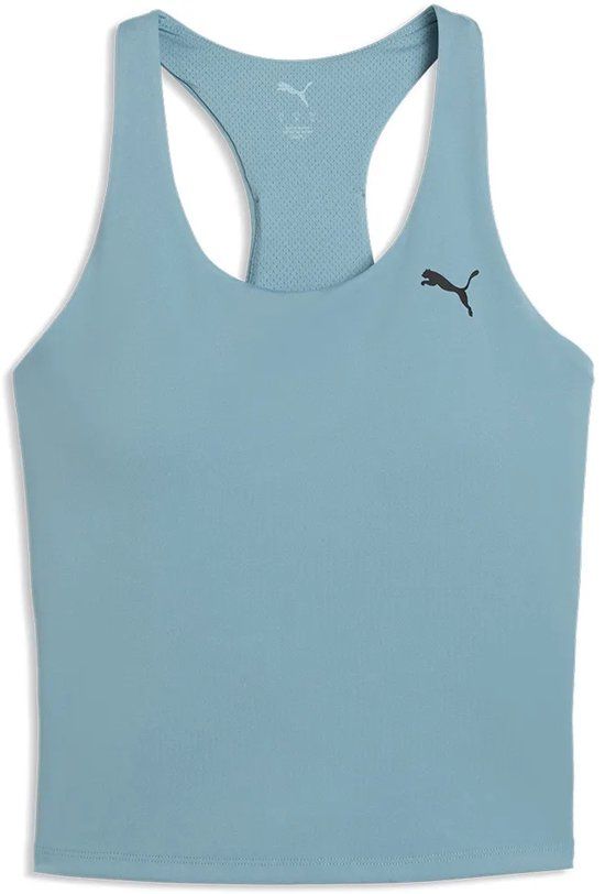 Puma Tad Essential 2 Mouwloos T-shirt Blauw L Vrouw