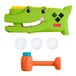 Fisher-Price Zit en Tik Rolligator, babyspeelgoed met tikactiviteit en kruipend spelen, 3 ballen en hamer