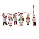 LOBERON Beeldje set van 6 Farzahn wit/rood/groen