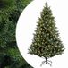 vidaXL Kunstmatige Hinged Kerstboom 150 cm 150 LED's Warmwit
