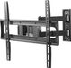 TOTAL CONTROL Support mural TV universel - pivotant et inclinable - 32 à 77 pouces - extensible jusqu'à 50 cm - max. 50 kg - VESA 400x400