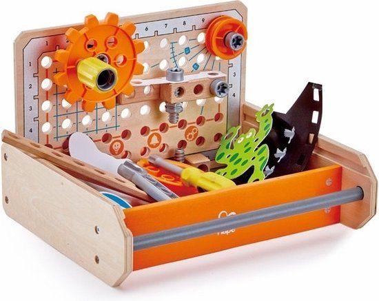 Hape - Science Experiment Toolbox - Houten Gereedschapskist - 4+ jaar