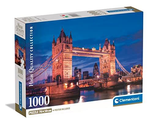 Clementoni Collection - Tower Bridge At Night - 1000 Piece Puzzle