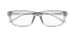 Balenciaga Bb0439o Lunettes de vue homme gris carrées 55mm