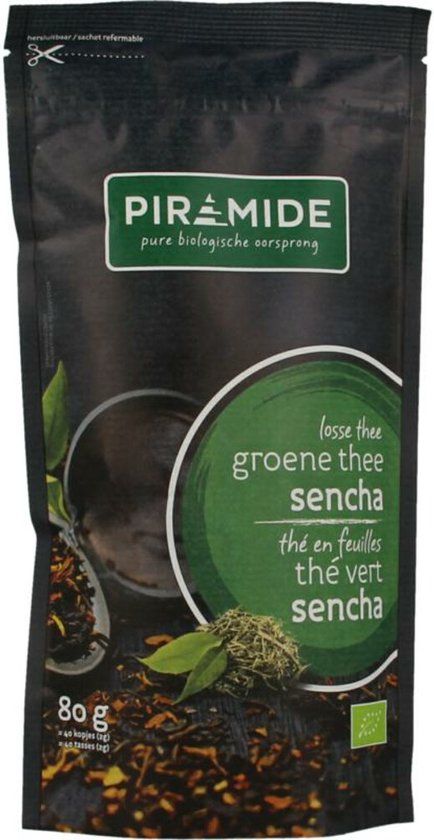 Piramide Biologische Groene Thee Sencha 80 gr