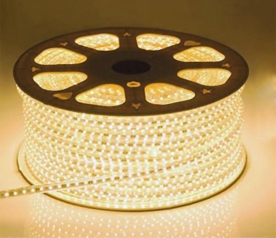 LED Strip 230V - Wit - 4000K - 5 meter - IP66