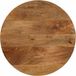 vidaXL Tafelblad rond ø 60x2,5 cm massief ruw mangohout