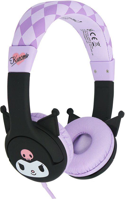 OTL Technologies Kuromi Kinderkoptelefoon met volumebegrenzing