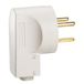 Legrand 055802 stekker 2P+T met zijdelingse uitgang per eindstuk met kabelbinders, 32 A