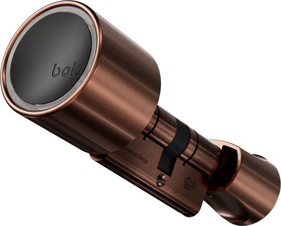 Bold Security Technology BV Bold Elite SX-33 Smart Cilinderslot - Koper - SKG*** - 30/35mm