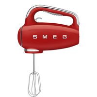 Smeg HMF01RDEU Hand Mixer - 250W - Red
