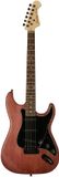 Fazley Outlaw Sheriff Elektrische Gitaar - Bruin