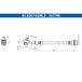 ATE Flexible De Frein 83.8207-0296.3 Ford 2325972 Jx61-2c338-ac