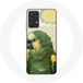 Maniacase Hoesje voor Samsung Galaxy A32 5G Amazone papegaaien groen