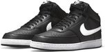 Nike Court Vision Mid Next Nature Sneakers - Black - Men's Size 44
