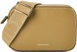 Coccinelle Sac bandoulière en cuir Tebe Crossover Bag Seagrass kaki