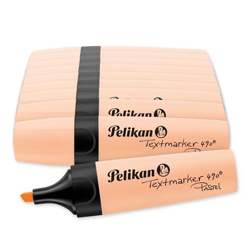 Pelikan 817370 tekstmarker 490 Pastel, lavendel, 10 stuks in kartonnen doosje