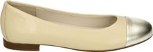 Sioux VILLANELLE-702 - Ballerinaschoenen - Wit/beige - Maat 41
