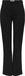 ONLY ONLRAFFY-YO High Waist Straight Fit Trousers - Black