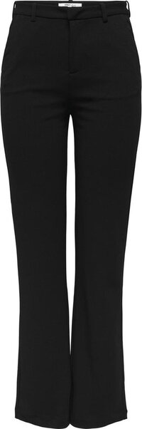 ONLY ONLRAFFY-YO High Waist Straight Fit Trousers - Black