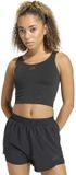 Adidas Damestanktop Studio All Me 3-Stripes Zwart Polyester XL