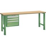 Lista Werkbank 4 lades 27x36E - Hoogte 850 mm