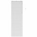 vidaXL Venetiaanse jaloezie Wit 85 x 250 cm 35 mm
