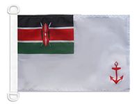 AZ FLAG Bootvlag Kenia oorlogsvlag 45x30 cm