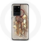 Maniacase Hoesje voor Samsung Galaxy S20 Ultra Dromenvanger bruin
