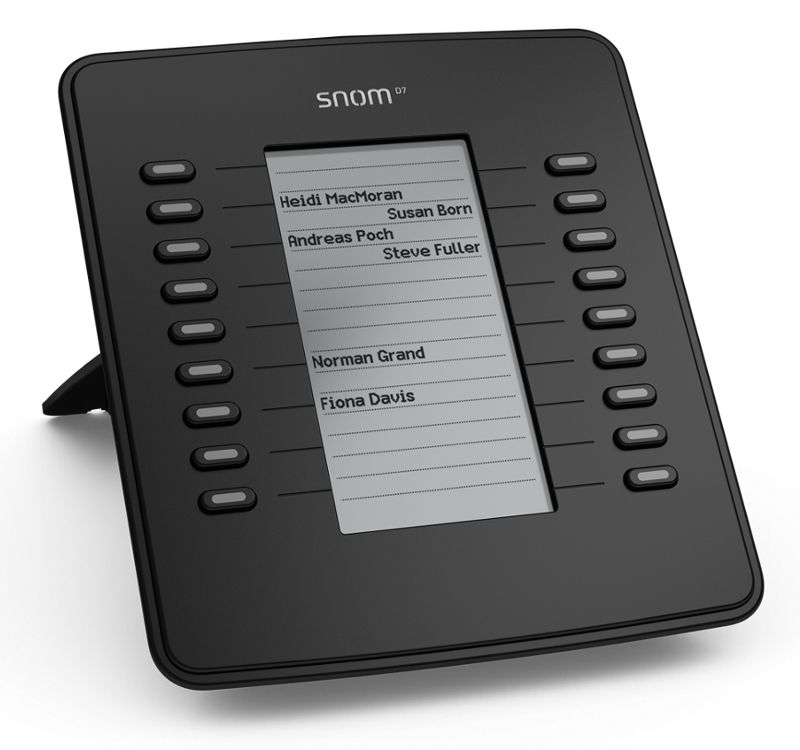 Snom D7 IP add-on module zwart