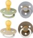 BIBS Fopspeen - 0-6 mnd - 4-pack - Sage/Cloud/Vanilla Glow/Dark Oak Glow