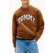 Tommy Hilfiger Boys Varsity Raised Print Pecan Nut Maat: 8Y | Truien Outlet | kids | Bruin