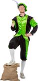 Merkloos / Sans marque Wilbers & Wilbers Groen Pieten kostuum budget 50 (s/m)