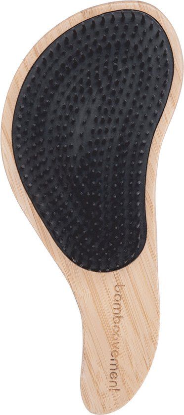 Bamboovement Bamboe Anti-Klit Haarborstel - Detangler Brush - 100% Plasticvrij