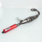 MVT S Race SP2 Pot d'échappement long de détente pour mobylette MBK 51 silencieux rouge Neuf