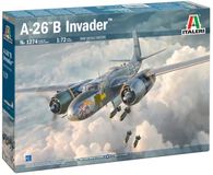 Italeri Modelbouwpakket Vliegtuigen - 1274 Douglas A-26 A/B Invader - Propeller Vliegtuig Plastic - 1:72 - Modelbouw