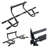 FFitnes FFitness Iron Gym optrekstang, uniseks, voor volwassenen, zwart-grijs, eenheidsmaat