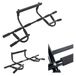 FFitnes FFitness Iron Gym optrekstang, uniseks, voor volwassenen, zwart-grijs, eenheidsmaat