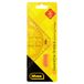Idena 602403 - Geometrische driehoek met handvat, 14 cm, transparant