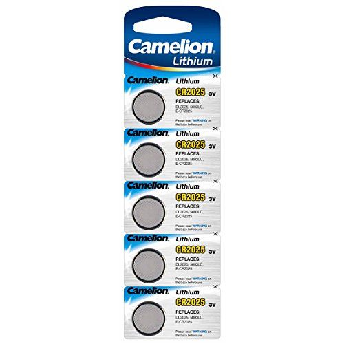 Camelion CR-2025 - Lithium knoopcelbatterij - 3V - 5 stuks