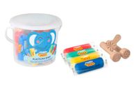 Jovi Babyklei (P371A), rood, groen, blauw en geel, 8 tabletten + 3 stempels