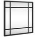 VidaXL Wandspiegel vierkant 30x30 cm ijzer zwart