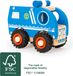 Small Foot Houten Politieauto Blauw